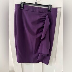 Purple Pencil Skirt
